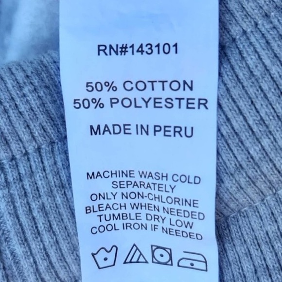 RTGB Red Tag Brand Gray w/Purple Sweat Shorts Large - Picture 9 of 9